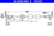 Bremsschlauch ATE 24.5205-0461.3