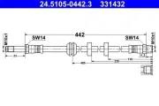 Bremsschlauch ATE 24.5105-0442.3