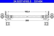 Bremsschlauch ATE 24.5237-0183.3