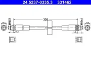 Bremsschlauch Vorderachse ATE 24.5237-0335.3