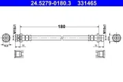 Bremsschlauch ATE 24.5279-0180.3