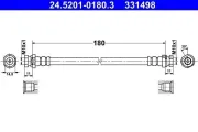 Bremsschlauch ATE 24.5201-0180.3