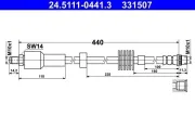 Bremsschlauch ATE 24.5111-0441.3