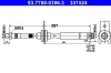Bremsschlauch Hinterachse ATE 83.7788-0396.3