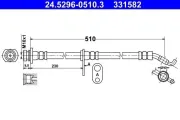 Bremsschlauch ATE 24.5296-0510.3