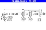 Bremsschlauch ATE 24.5176-0660.3