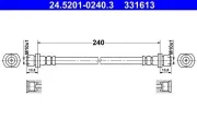 Bremsschlauch ATE 24.5201-0240.3