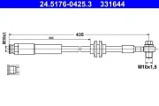 Bremsschlauch ATE 24.5176-0425.3