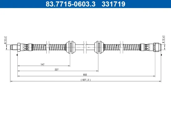 Bremsschlauch ATE 83.7715-0603.3 Bild Bremsschlauch ATE 83.7715-0603.3