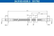 Bremsschlauch ATE 24.5103-0335.3