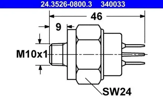 Bremslichtschalter ATE 24.3526-0800.3 Bild Bremslichtschalter ATE 24.3526-0800.3