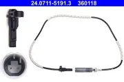Sensor, Raddrehzahl Hinterachse ATE 24.0711-5191.3