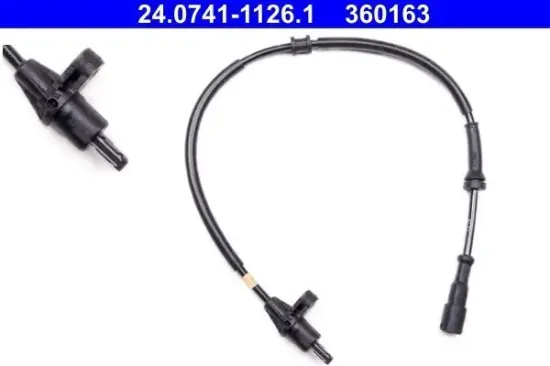 Sensor, Raddrehzahl Hinterachse rechts ATE 24.0741-1126.1 Bild Sensor, Raddrehzahl Hinterachse rechts ATE 24.0741-1126.1