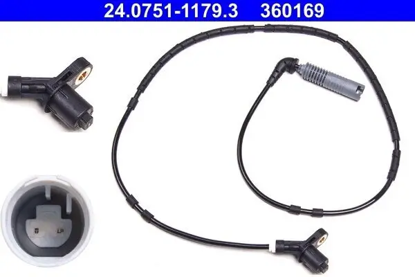 Sensor, Raddrehzahl ATE 24.0751-1179.3
