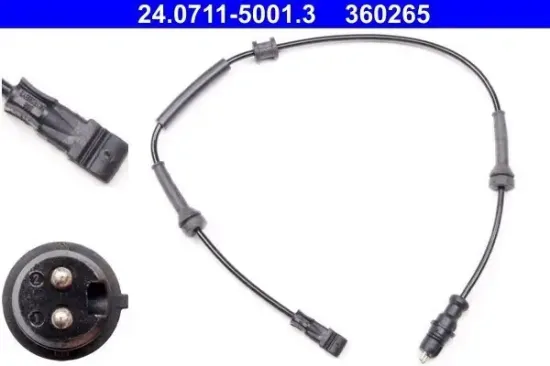 Sensor, Raddrehzahl Hinterachse ATE 24.0711-5001.3 Bild Sensor, Raddrehzahl Hinterachse ATE 24.0711-5001.3