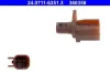 Sensor, Raddrehzahl Hinterachse ATE 24.0711-6351.3