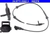 Sensor, Raddrehzahl Hinterachse ATE 24.0711-5362.3
