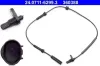 Sensor, Raddrehzahl Vorderachse ATE 24.0711-6299.3