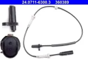 Sensor, Raddrehzahl Vorderachse ATE 24.0711-6300.3
