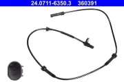 Sensor, Raddrehzahl Vorderachse ATE 24.0711-6350.3