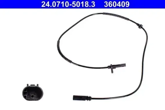 Sensor, Raddrehzahl Hinterachse ATE 24.0710-5018.3 Bild Sensor, Raddrehzahl Hinterachse ATE 24.0710-5018.3