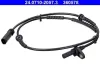 Sensor, Raddrehzahl Vorderachse ATE 24.0710-2057.3 Bild Sensor, Raddrehzahl Vorderachse ATE 24.0710-2057.3