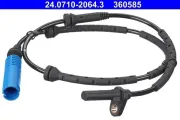 Sensor, Raddrehzahl Vorderachse ATE 24.0710-2064.3