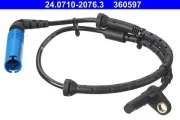 Sensor, Raddrehzahl Hinterachse ATE 24.0710-2076.3