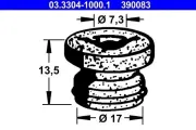 Stopfen, Bremsflüssigkeitsbehälter ATE 03.3304-1000.1