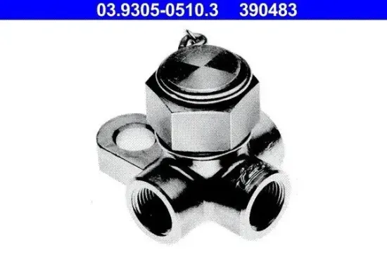 Prüfanschluss, Rohrleitungen ATE 03.9305-0510.3 Bild Prüfanschluss, Rohrleitungen ATE 03.9305-0510.3