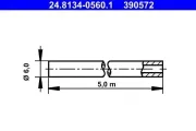 Bremsleitung ATE 24.8134-0560.1