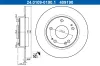 Bremsscheibe Hinterachse ATE 24.0109-0190.1