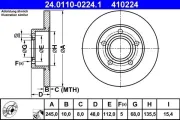 Bremsscheibe ATE 24.0110-0224.1