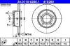 Bremsscheibe Hinterachse ATE 24.0110-0260.1