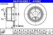 Bremsscheibe ATE 24.0110-0262.1