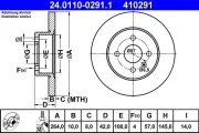 Bremsscheibe ATE 24.0110-0291.1