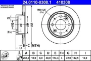 Bremsscheibe ATE 24.0110-0308.1