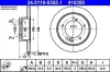 Bremsscheibe Vorderachse ATE 24.0110-0355.1