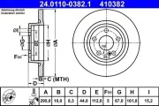 Bremsscheibe ATE 24.0110-0382.1