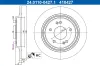 Bremsscheibe Hinterachse ATE 24.0110-0427.1 Bild Bremsscheibe Hinterachse ATE 24.0110-0427.1