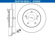Bremsscheibe Hinterachse ATE 24.0110-0434.1