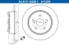 Bremsscheibe Hinterachse ATE 24.0111-0200.1 Bild Bremsscheibe Hinterachse ATE 24.0111-0200.1