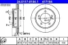 Bremsscheibe Vorderachse ATE 24.0117-0104.1 Bild Bremsscheibe Vorderachse ATE 24.0117-0104.1