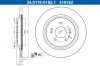 Bremsscheibe Hinterachse ATE 24.0118-0162.1