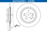 Bremsscheibe ATE 24.0118-0162.1