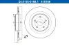 Bremsscheibe Hinterachse ATE 24.0118-0166.1
