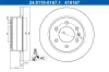 Bremsscheibe Hinterachse ATE 24.0118-0167.1