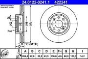 Bremsscheibe ATE 24.0122-0241.1