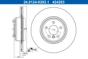 Bremsscheibe Vorderachse ATE 24.0124-0283.1