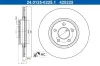 Bremsscheibe Vorderachse ATE 24.0125-0225.1